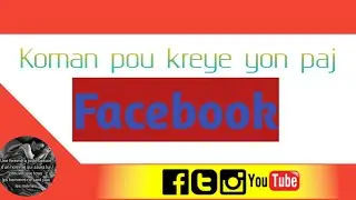 Koman ou kapab kreye yon page Facebook