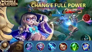 CHANG’E  POWER FULL DEMAGE 2023 🔥 BEST BUILD DEMAGE CHANG’E TERSAKIT 2023 - MLBB