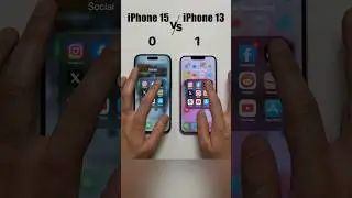 iPhone 13 vs iPhone 15 Speed Test YouTube 