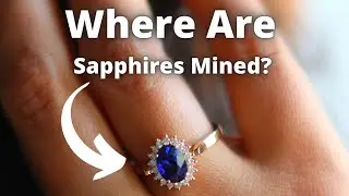 Where do sapphires come from and why are they so colorful ?