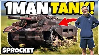I Built A POWERFUL ONE PERSON TANK In Sprocket!