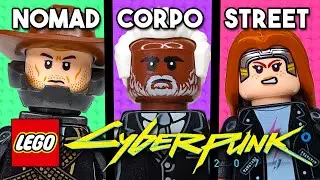 I Built CYBERPUNK In LEGO!