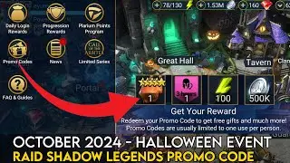 Halloween Promo Code - October 2024 | Raid Shadow Legends Guide