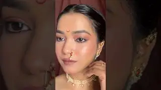 Marathi Full face makeup tutorial with affordable products || check description || 
