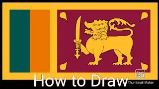 How to Draw: Sri Lanka🇱🇰