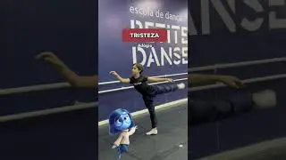 Os divertidamente dos bailarinos