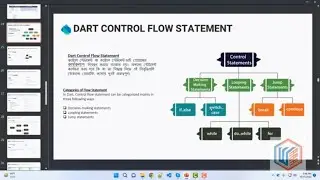 Dart Bangla Tutorial part-16: Dart while loop with continue and break statement