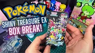 Pokemon Shiny Treasure EX Opening Box Break! シャイニートレジャー 開封 シャイニートレジャーex ポケカ