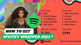 How to get Spotify wrapped 2023 | your wrapped 2023 | spotify wrapped 2023 how to check
