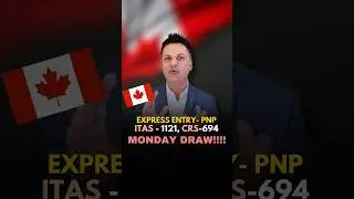 Express Entry Draw - PNP - 26 August | CRS 694