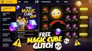 Magic Cube Glitch💀Free Fire…⚠️