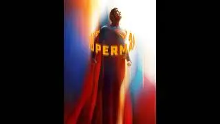 Adobe Photoshop 2025 Tricks - How to create text effect around Superman 
