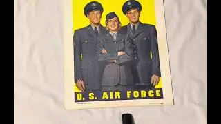 Early US Air Force Recruiting Poster