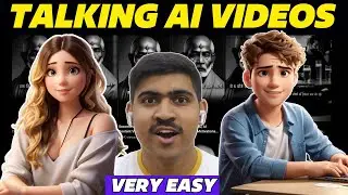 TALKING AI videos ✅ | Create Talking AI Video For Free - Very Easy Steps in Hindi