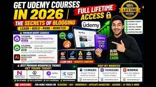 Get Udemy Courses  in 2022 Full Lifetime Access | The Secrets Of Blogging