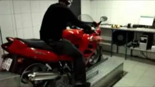suzuki gsx600f test na hamowni