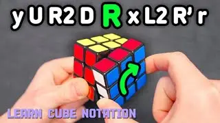 RUBIK'S CUBE - এর ভাষা শিখুন। Master cube notation easily.