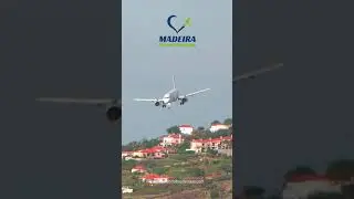NOSE DIVE Airbus A321 Landing at Madeira Airport