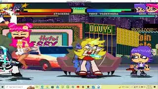 Sandal M.U.G.E.N Battle 195: Panty and Stocking vs Ami and Yumi