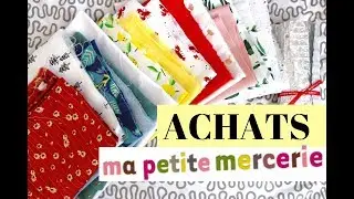 ACHATS - Je me mets à la couture!