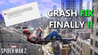 Spider-Man 2 PC Crash Fix that actually works
