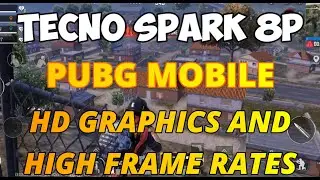 PUBG Mobile in Tecno Spark 8P