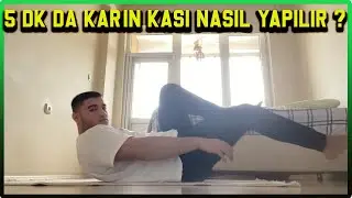 5 dk da  karın kası her sabah rutinim sadece 2 haftada karın kası yap