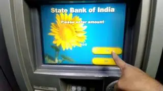 Cash withdraw from SBI ATM ||  How to money withdraw from ATM | withdraw money from atm