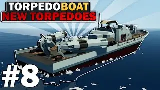 SONAR And Rocket Fins DONT WORK!? - Lets Build A Torpedo Boat In Stormworks! #8