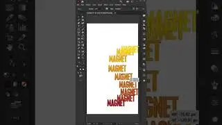 3D Blend Text Effect in Illustrator | Magnet Academy