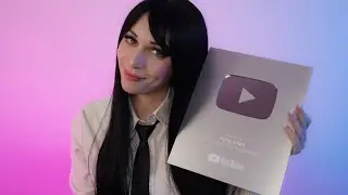 ASMR Silver Button unboxing | Thank you so much!