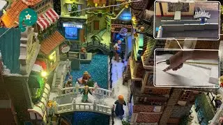 Come costruire un Villaggio Lemax con i Canali e il Luna Park|Natale 2020|Parte 1/2