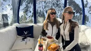 10. VLOG | Поездка в Казахстан, катания на лыжах , распаковки , шопинг ⛷️🏔️🛍️