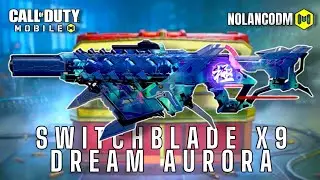 SWITCHBLADE X9 - NEON LEGEND EN CAMUFLAJE DREAM AURORA 😍 SWITCHBLADE X9 MÍTICA | CODM | COD MOBILE