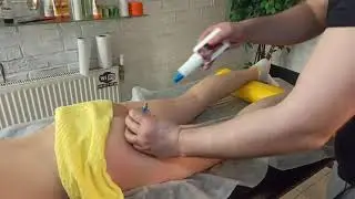Антицеллюлитный массаж при капиллярной сетке. Обучающее видео