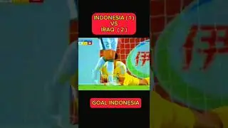 GOAL PENGHIBUR Indonesia vs iraq