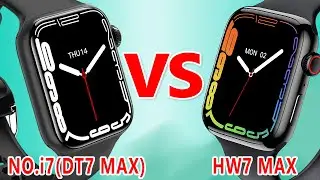 Comparision: Finow IWO DT7 Max VS HW7 Max Series 7 Smartwatch, Which is Best Watch Series 7 ?