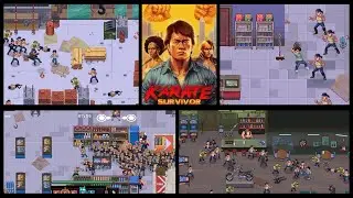 Vampire survivors'dan iyi mi ?  | Karate survivor | TÜRKÇE | 2024