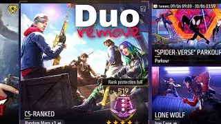 Why did garena remove duo active skill inside Cs-rank mode, what is the reason?#viralshorts #shorts