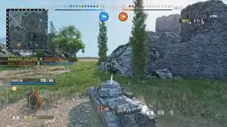 WoT carro p88 using the grounds 