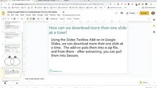 Google Slides to Create Templates for Seesaw