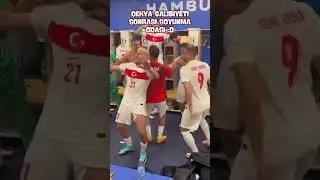 Çekya Galibiyeti Sonrası Milli Takım Kurtlarını Döküyor! #türkiye #euro2024 #cenktosun