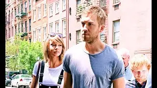 Calvin Harris and ex-girlfriend Taylor Swift