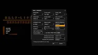 Half-Life 2: Remastered - Main Menu UI