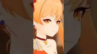【genshin MMD】Yoimiya sad cat dance #7|| Genshin impact 