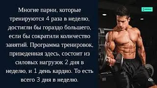 Программа тренировок для начинающих в тренажерном зале