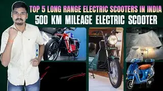 500 KM Mileage Electric Scooter in India | MVS Auto