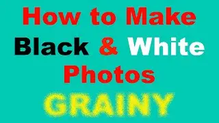 How to Add Grain to Black and White Photos (Affinity Photo)
