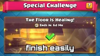 THE FLOOR IS HEALİNG CHALLANGE SUGGESTION DECK-CLASH ROYALE