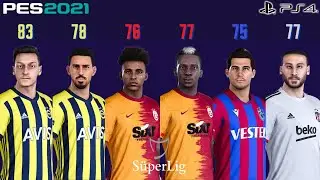 PES 2021 YENİ TRANSFER GÜNCELLEMESİ GELDİ ! SÜPER LİGİ İNCELEDİK !